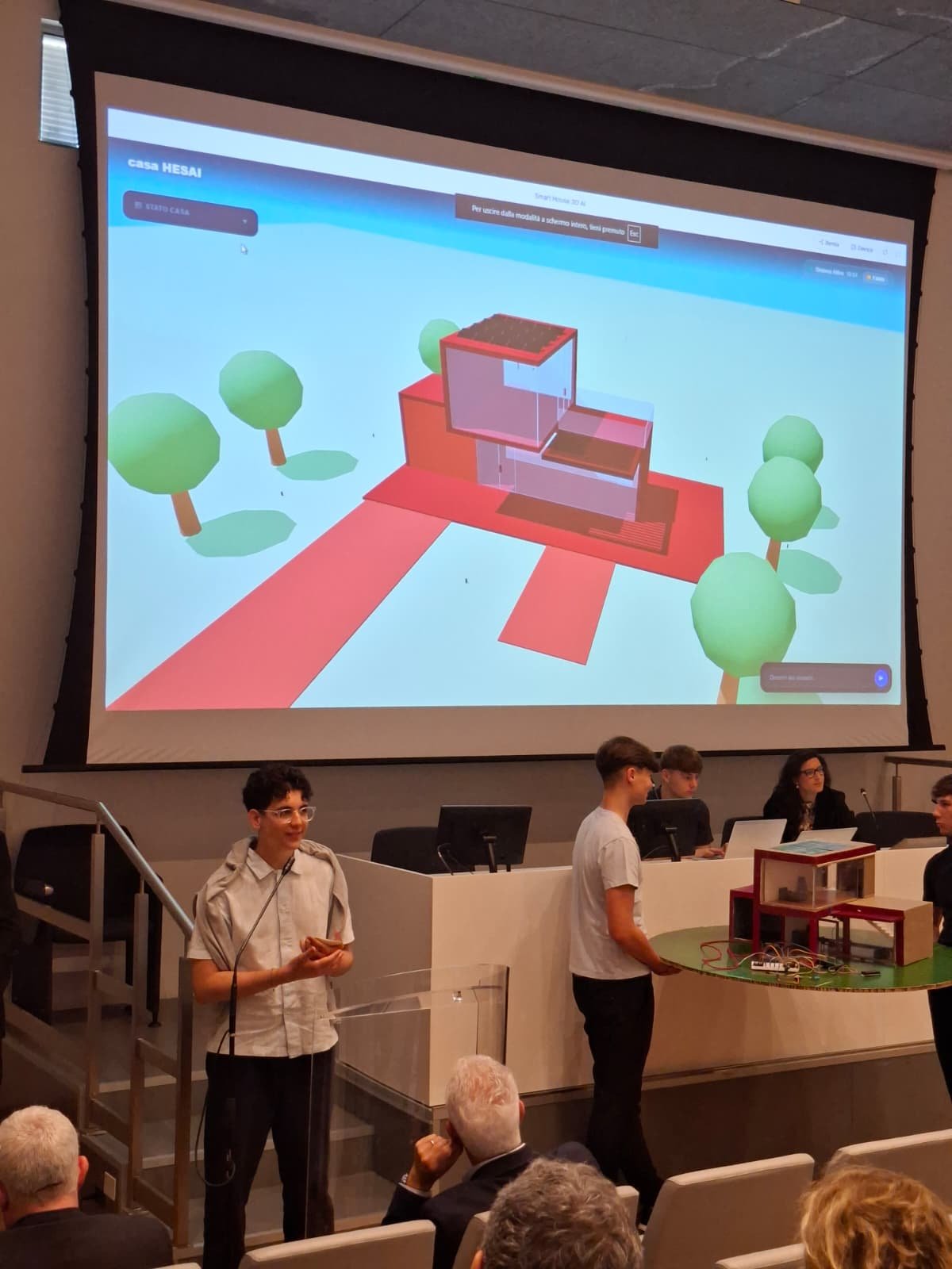 Concorso Ecologika — momento dell’evento