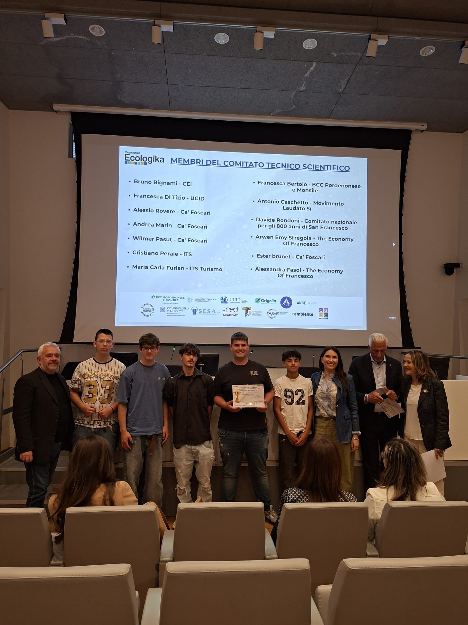 Concorso Ecologika — momento dell’evento