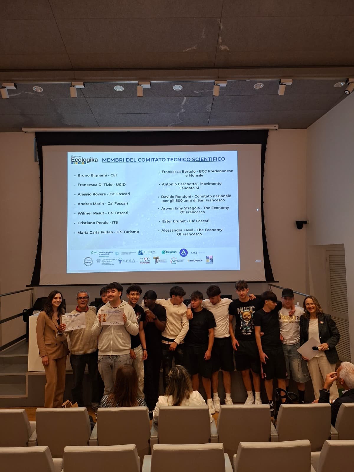 Concorso Ecologika — momento dell’evento