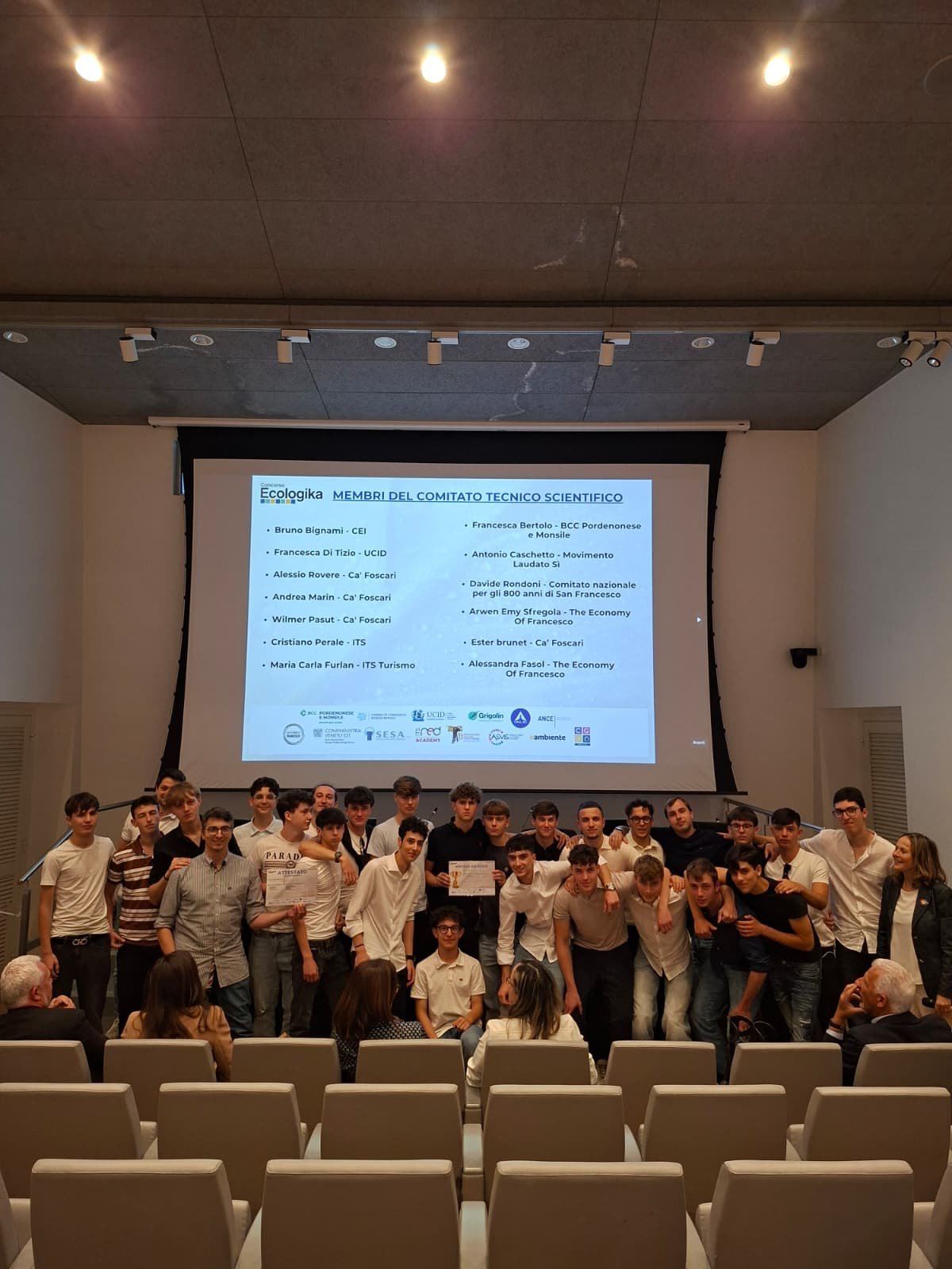 Concorso Ecologika — momento dell’evento